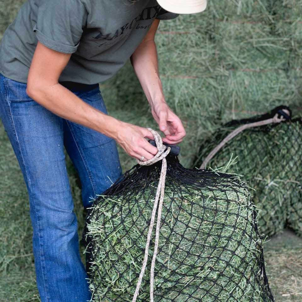 Hay Chix Half Bale Net