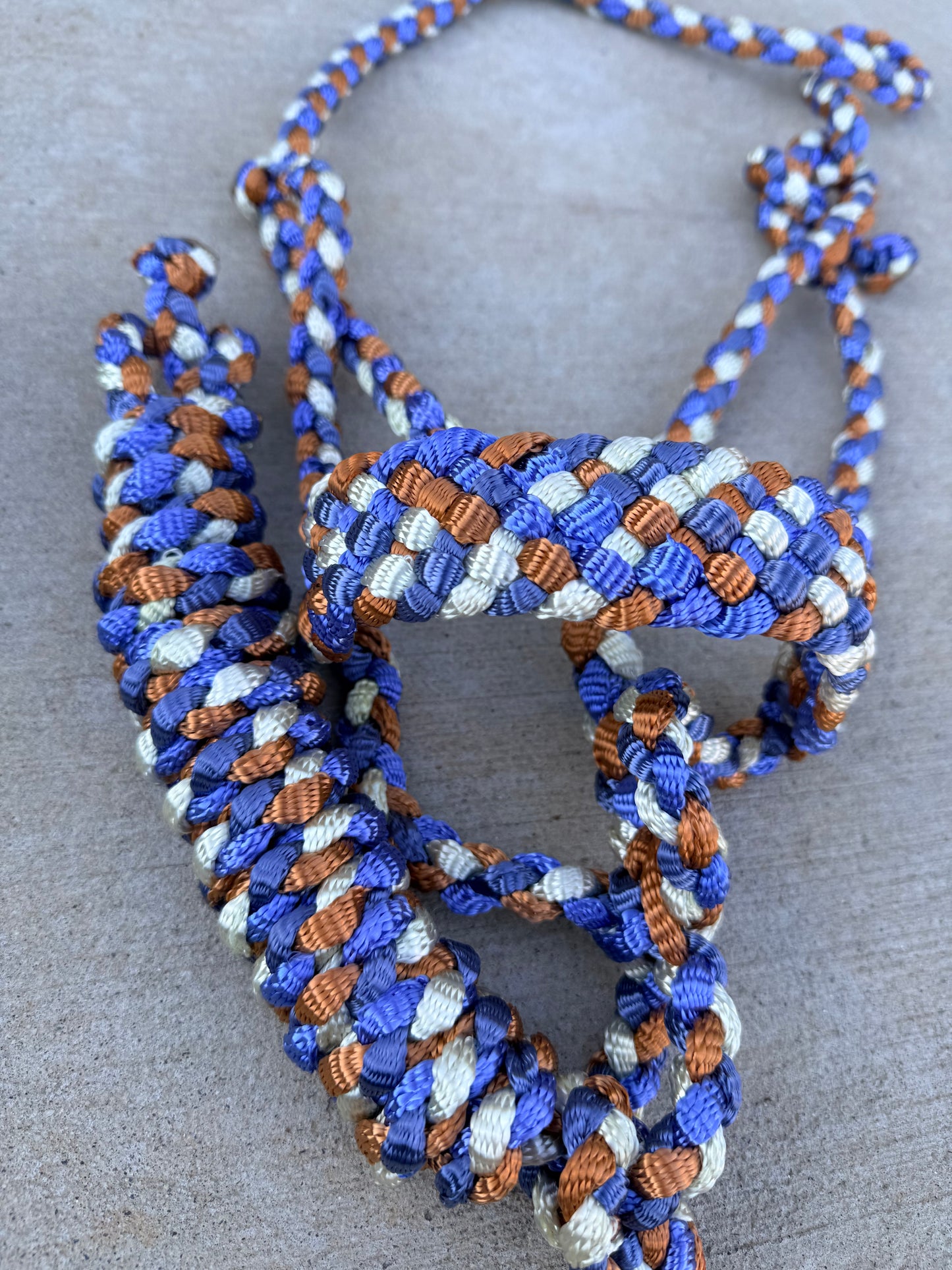 3 + 4 Color Mule Tape Halter + Lead